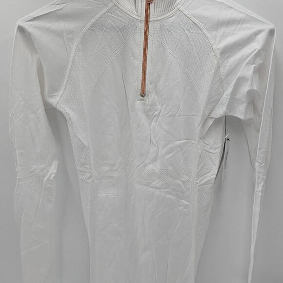Anique Womens Sun Protective UPF‎ 30+ Cooling Long Sleeve Pure White Small Shirt - Picture 2 of 8